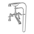 Newport Brass Exposed Tub and Hand Shower Set, Satin Nickel (PVD), Wall 850-4273/15S
